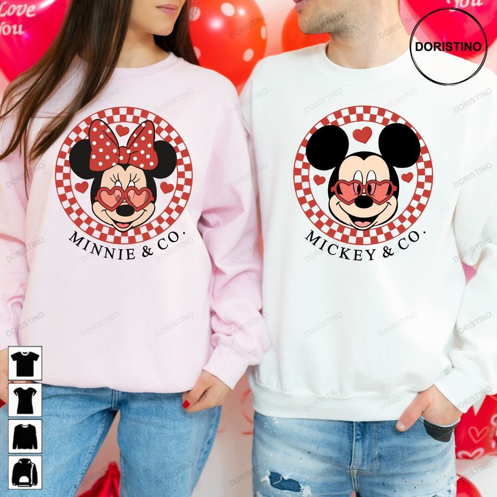 Mickey Minnie Valentine Disney Valentine Trending Style