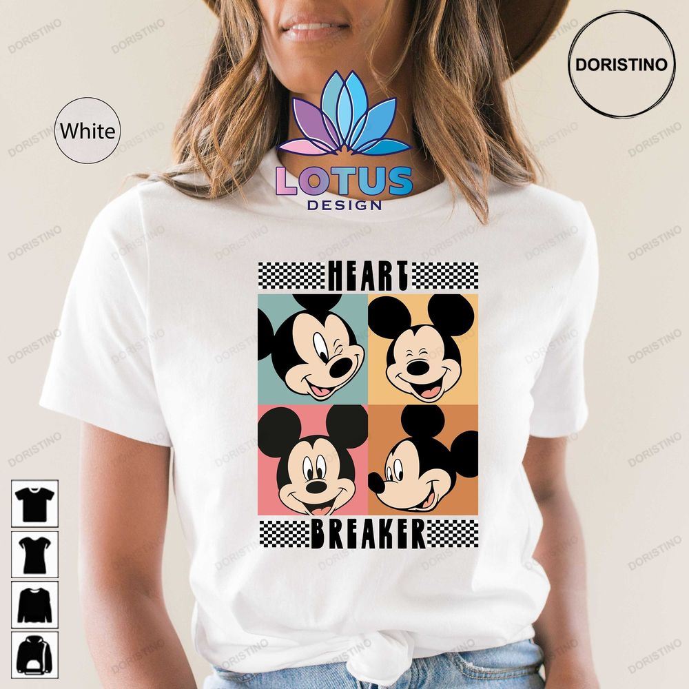 Mickey Valentine Disney Valentine Heart Breaker Limited Edition T-shirts