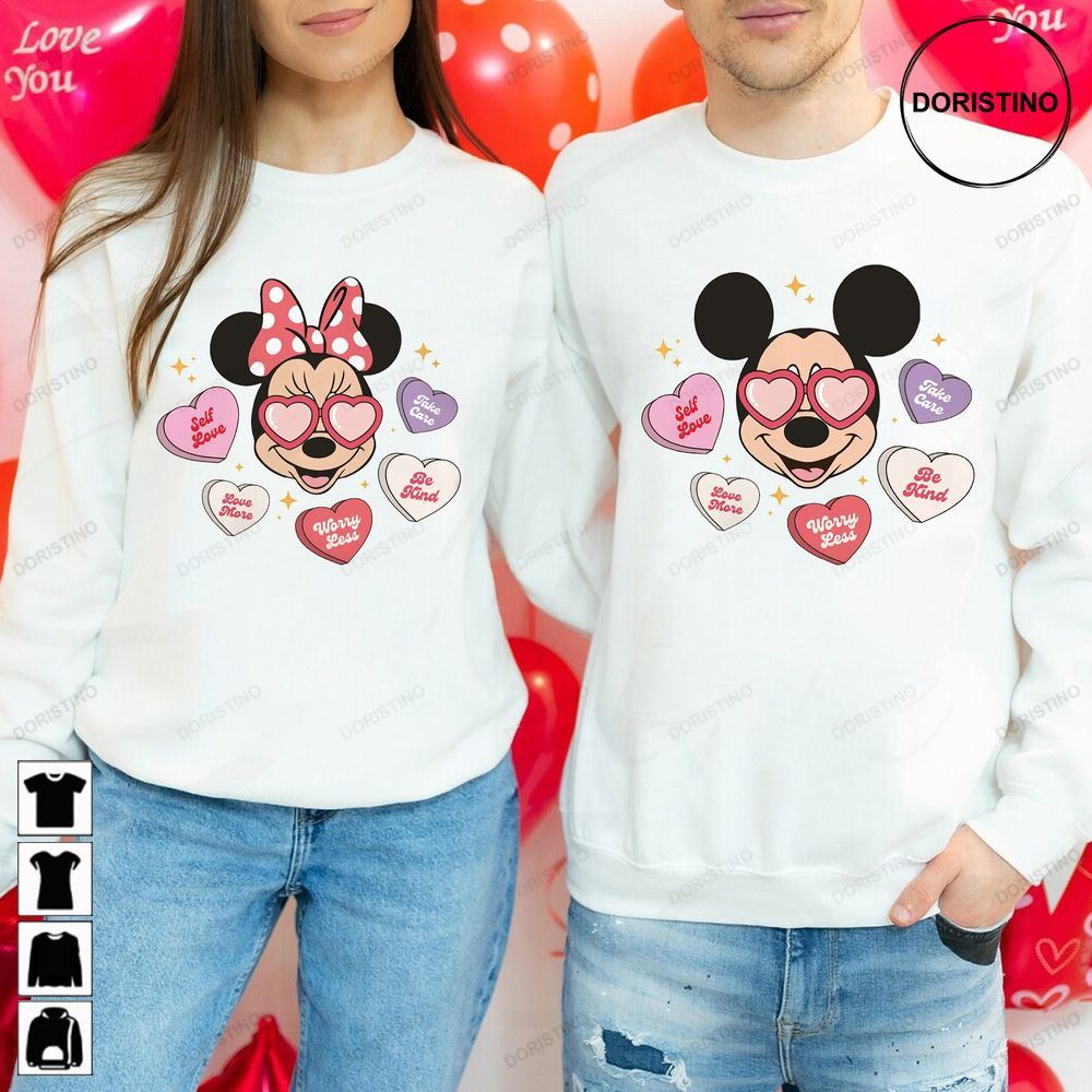 Minnie And Mickey Disney Love Limited Edition T-shirts