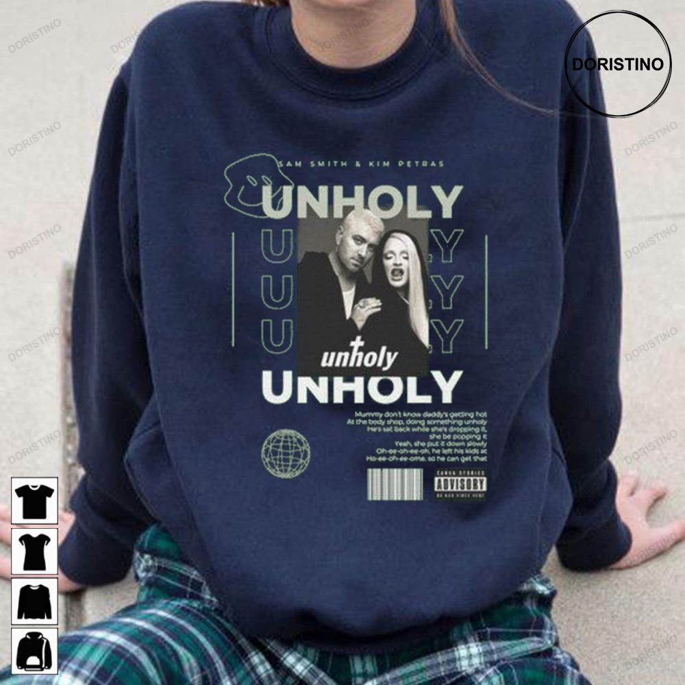 Sam Smith Unholy Unisex Gloria World Tour 2023 Awesome Shirts