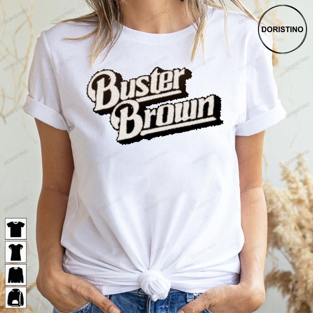 Vintage Art Buster Brown Logo Doristino Trending Style
