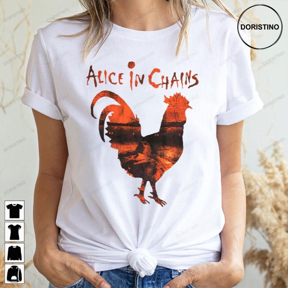 Vintage Art Chiken Alice In Chains Doristino Awesome Shirts