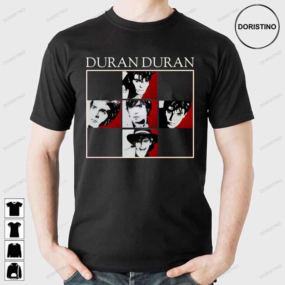 Vintage Art Duran Duran Music Doristino Limited Edition T-shirts