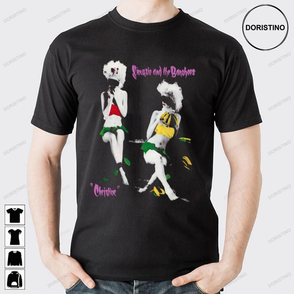 Vintage Art Girls Siouxsie And The Banshees Doristino Limited Edition T-shirts