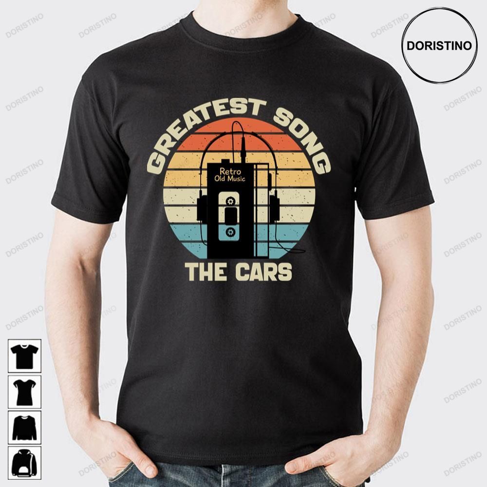 Vintage Art Greatest Song The Cars Doristino Limited Edition T-shirts