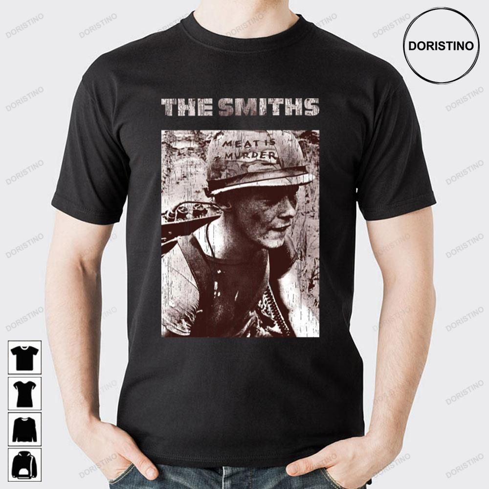 Vintage Art Meat Is Murder The Smiths Doristino Limited Edition T-shirts