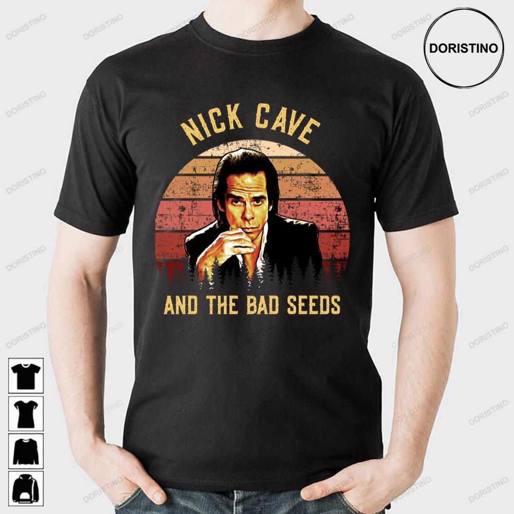 Vintage Art Member Nick Cave And The Bad Seeds Doristino Awesome Shirts