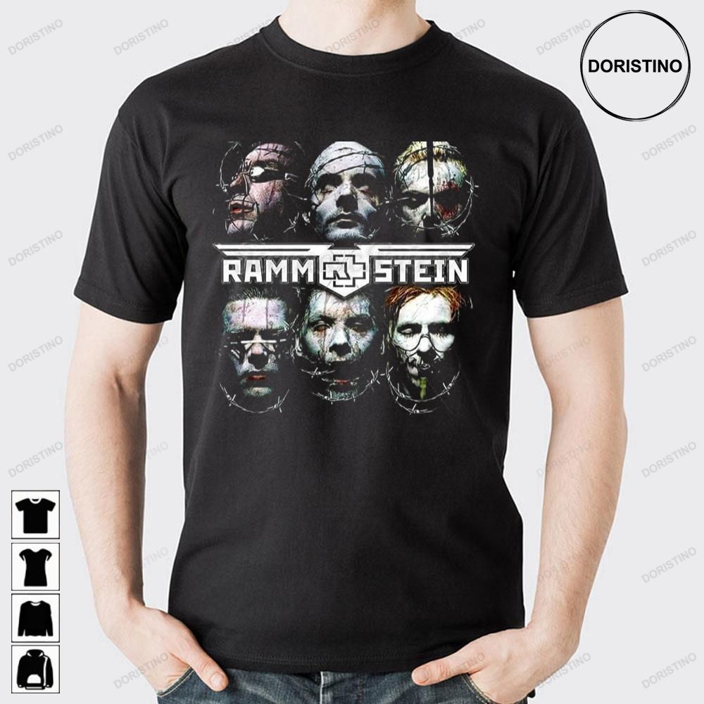 Vintage Art People Stein Rammstein Doristino Limited Edition T-shirts