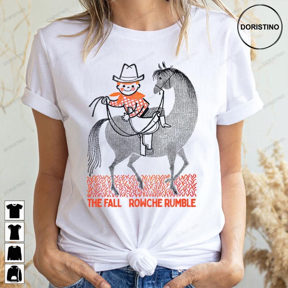 Vintage Art Rowche Rumble The Fall Doristino Limited Edition T-shirts
