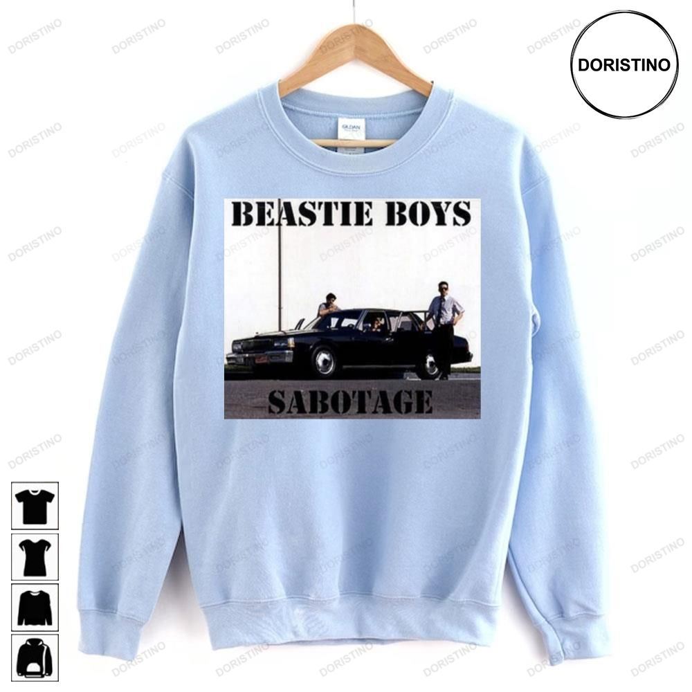 Vintage Art Sabotage Beastie Boys 1978 Doristino Limited Edition T-shirts