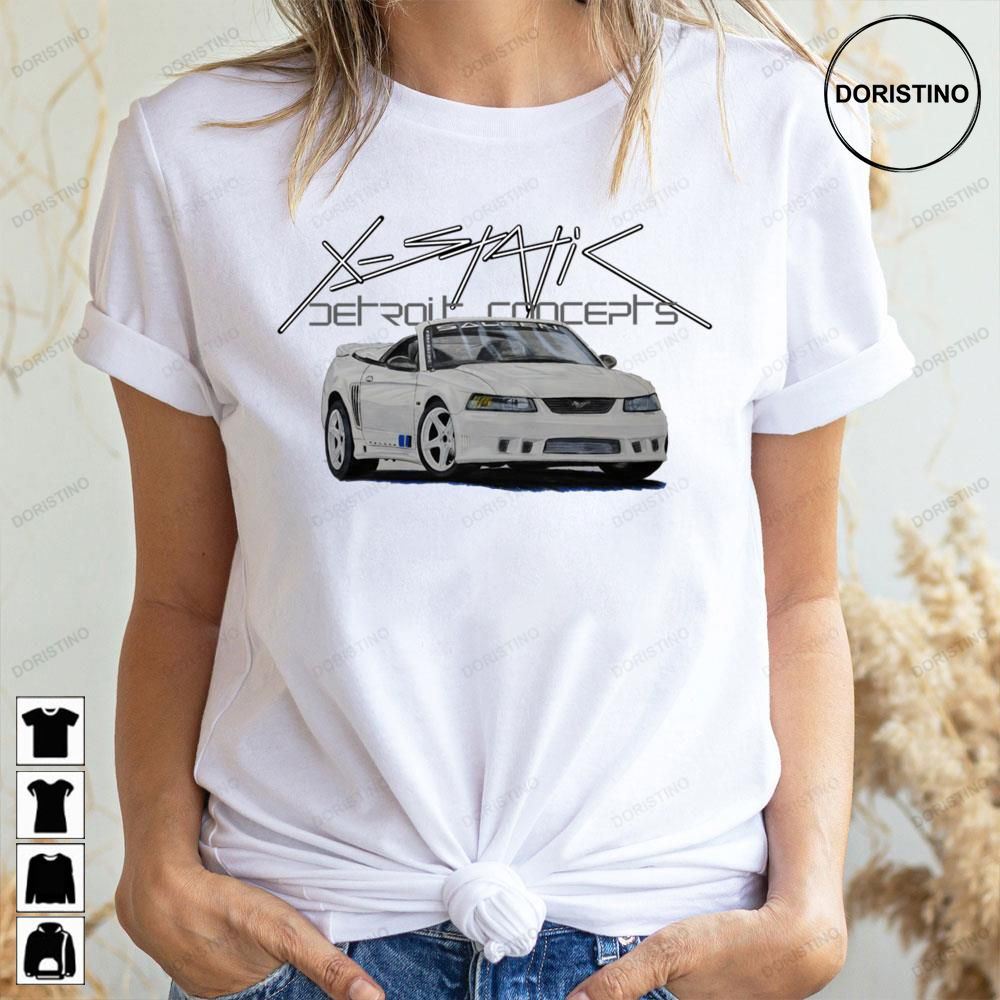 Vintage Art Saleen Mustang Static-x Doristino Awesome Shirts