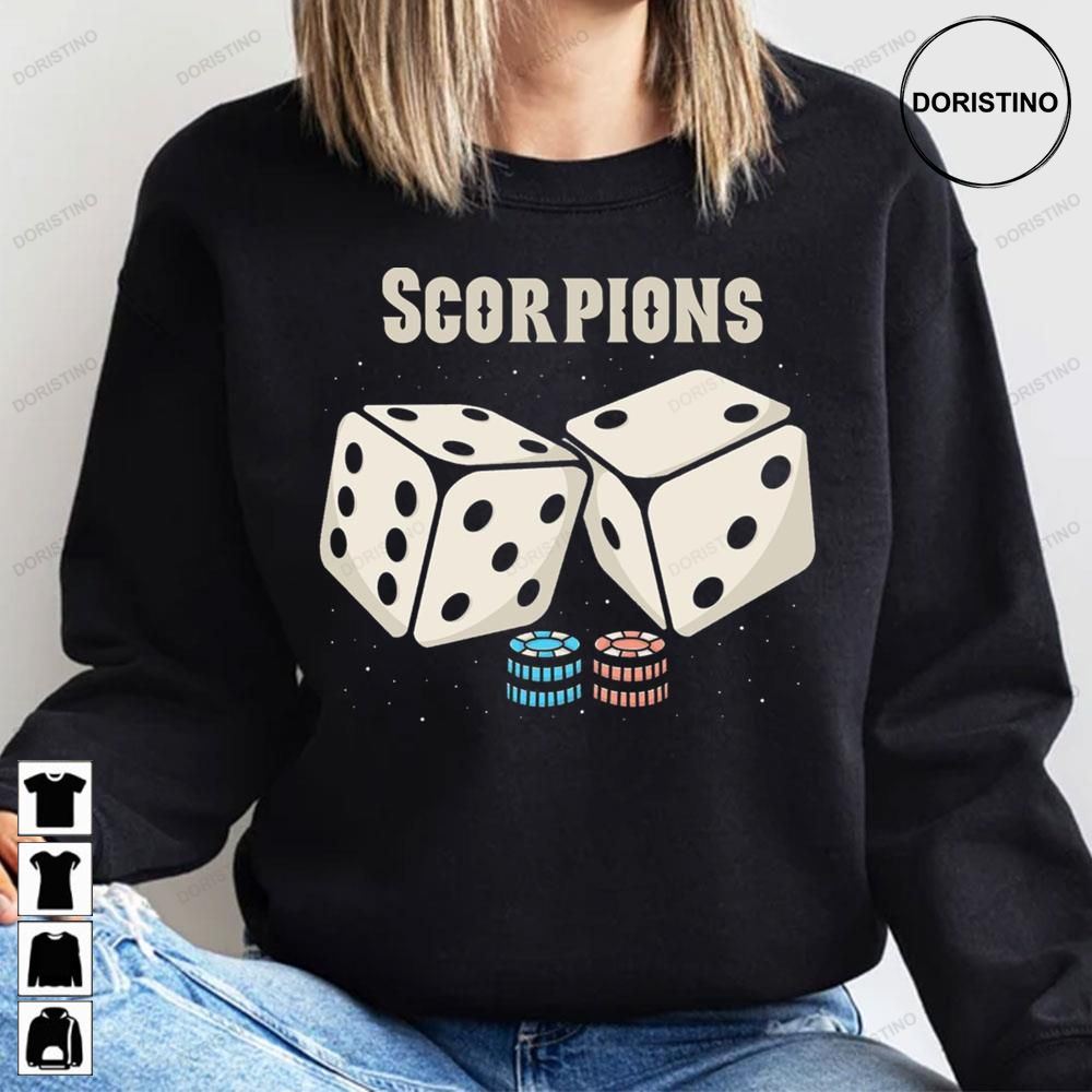 Vintage Art Scorpions Dice Doristino Trending Style