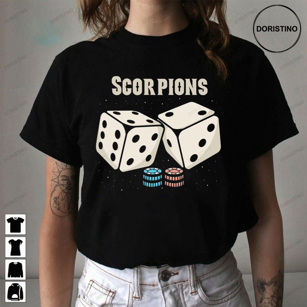Vintage Art Scorpions Dice Doristino Trending Style