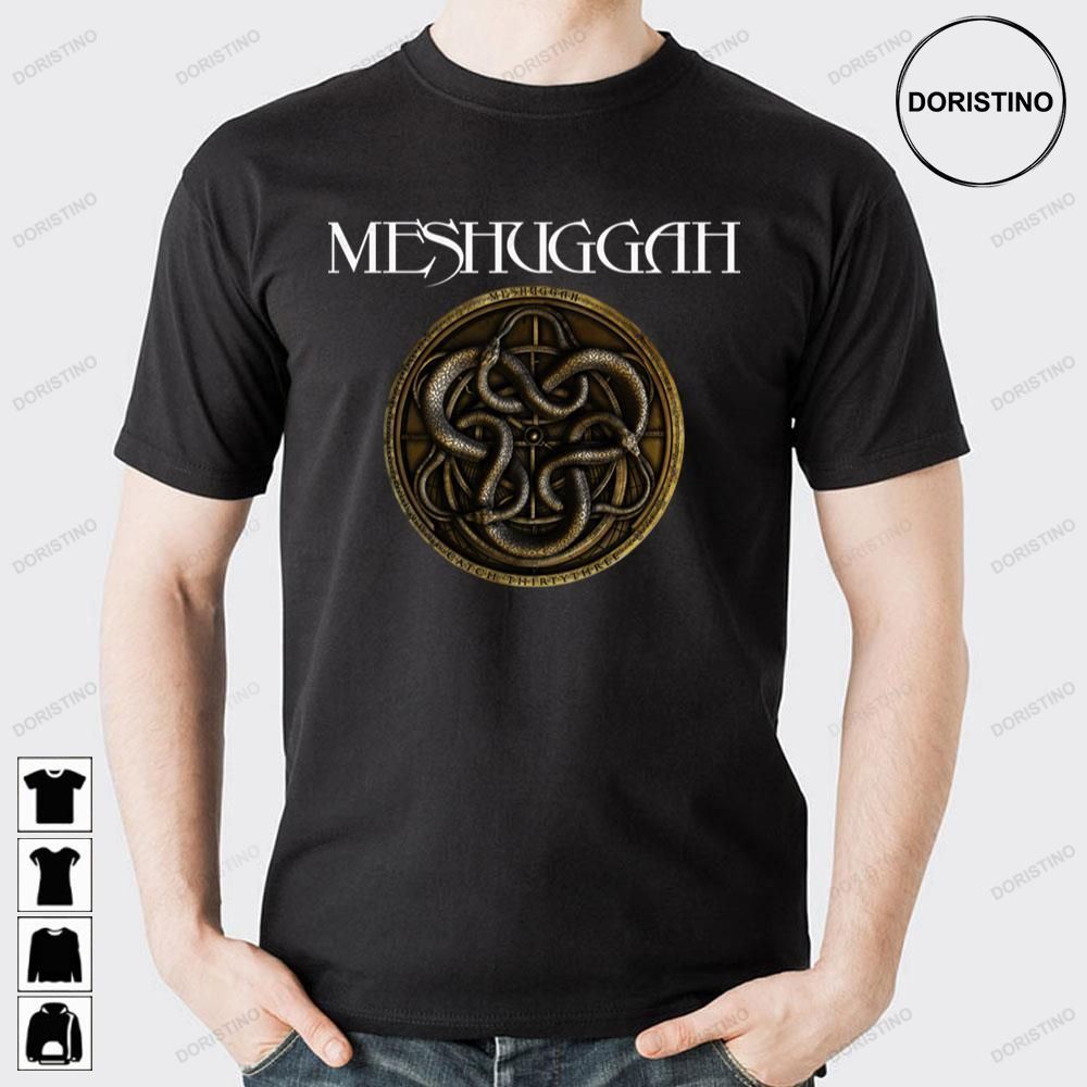 Vintage Art Snake Meshuggah Doristino Awesome Shirts