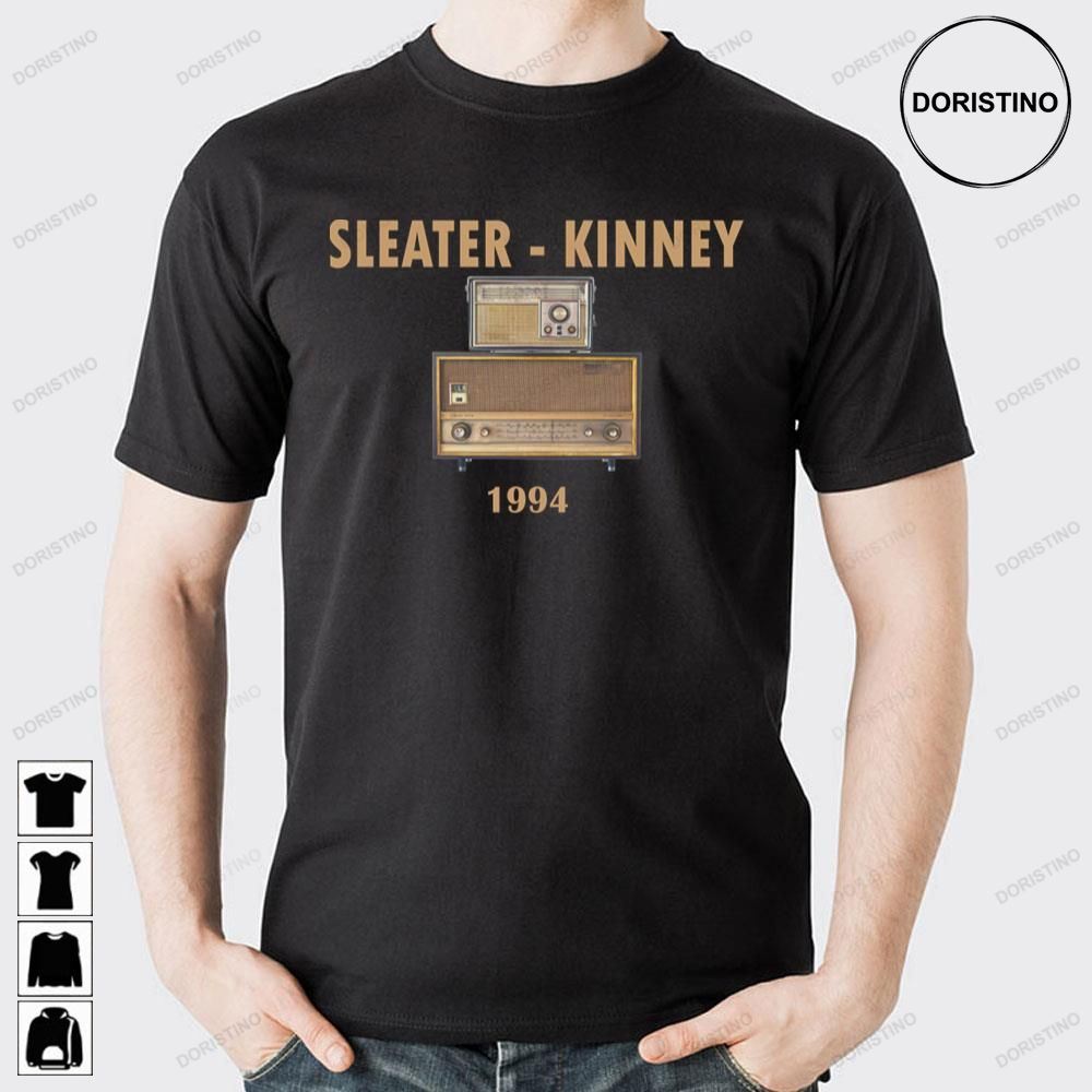 Vintage Art Television Sleater Kinney 1994 Doristino Awesome Shirts