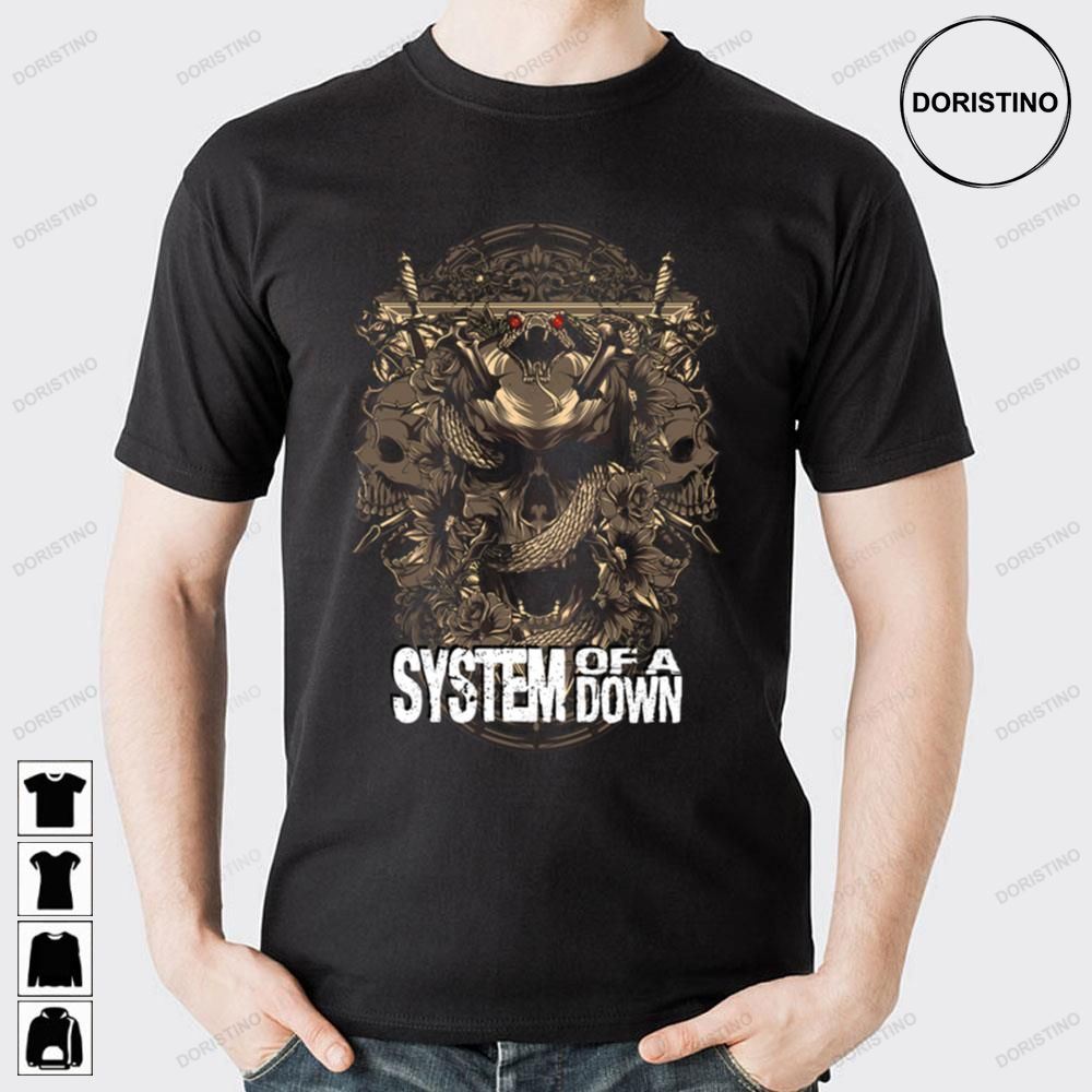 Vintage Art The Darknes System Of A Down Doristino Awesome Shirts