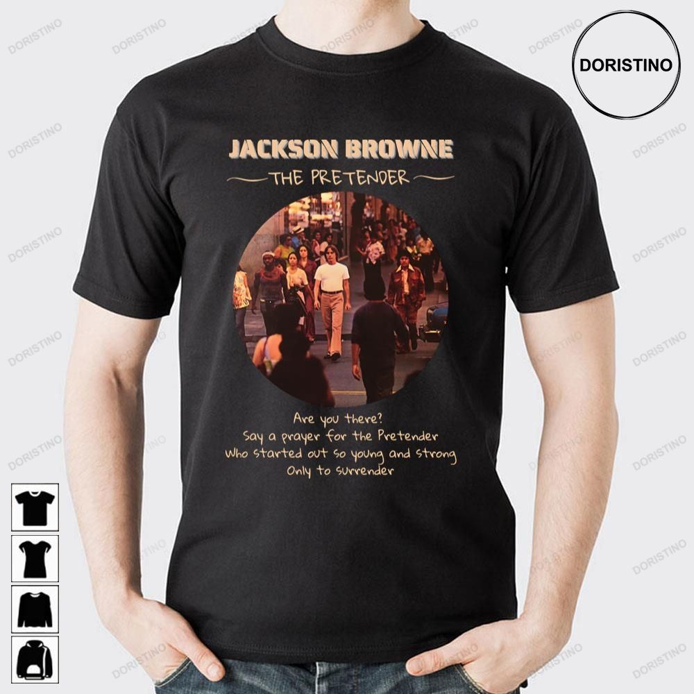 Vintage Art The Pretender Jackson Browne Doristino Awesome Shirts