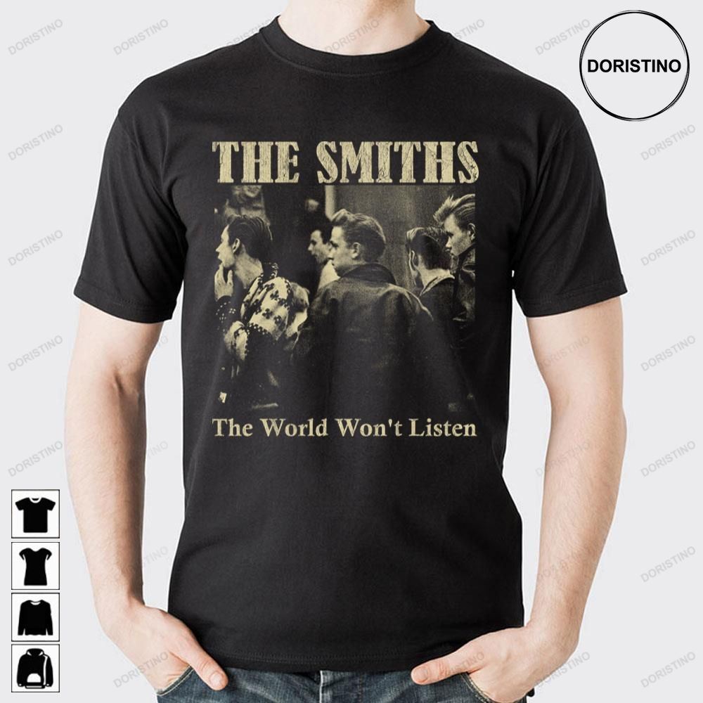 Vintage Art The World Won't Listen The Smiths Doristino Trending Style