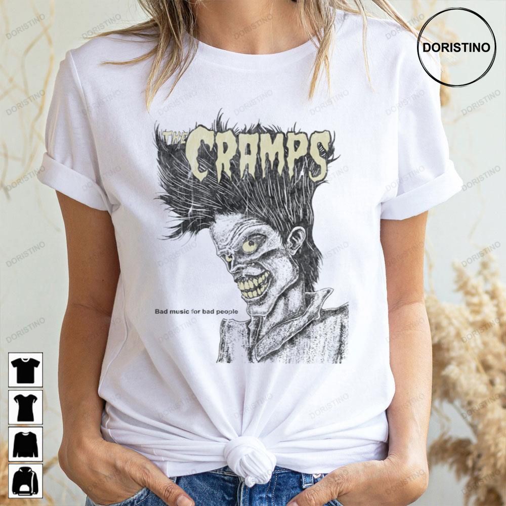 Vintage Bad Music The Cramps Doristino Trending Style