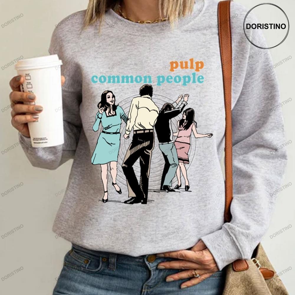 Pulp Common People Retro 90s Fan Design Shirt