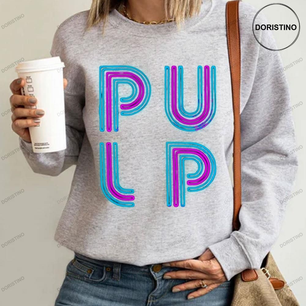 Pulp Neon Logo Design Shirts