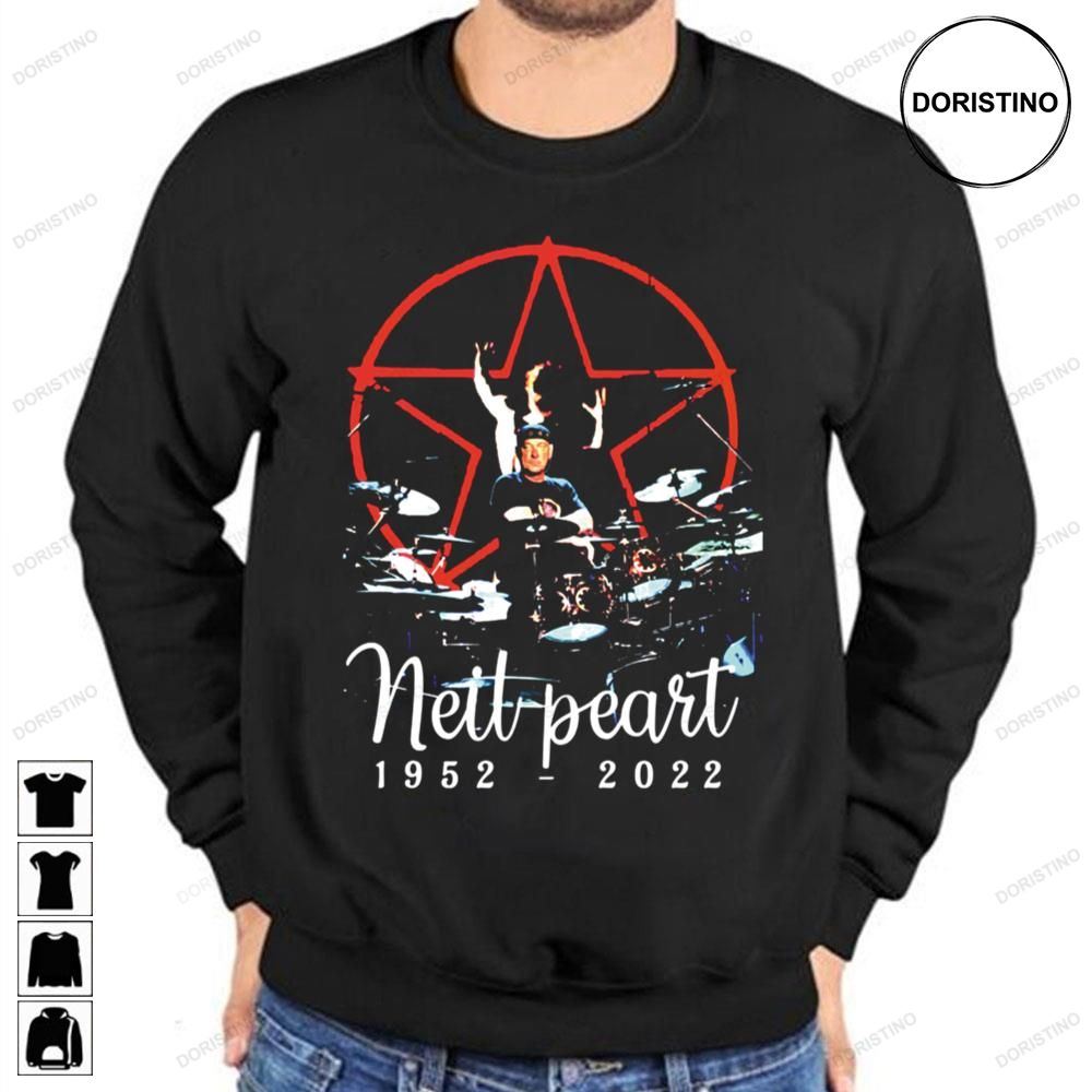 Neil Peart The Great Drummer 1952 2022 Awesome Shirts
