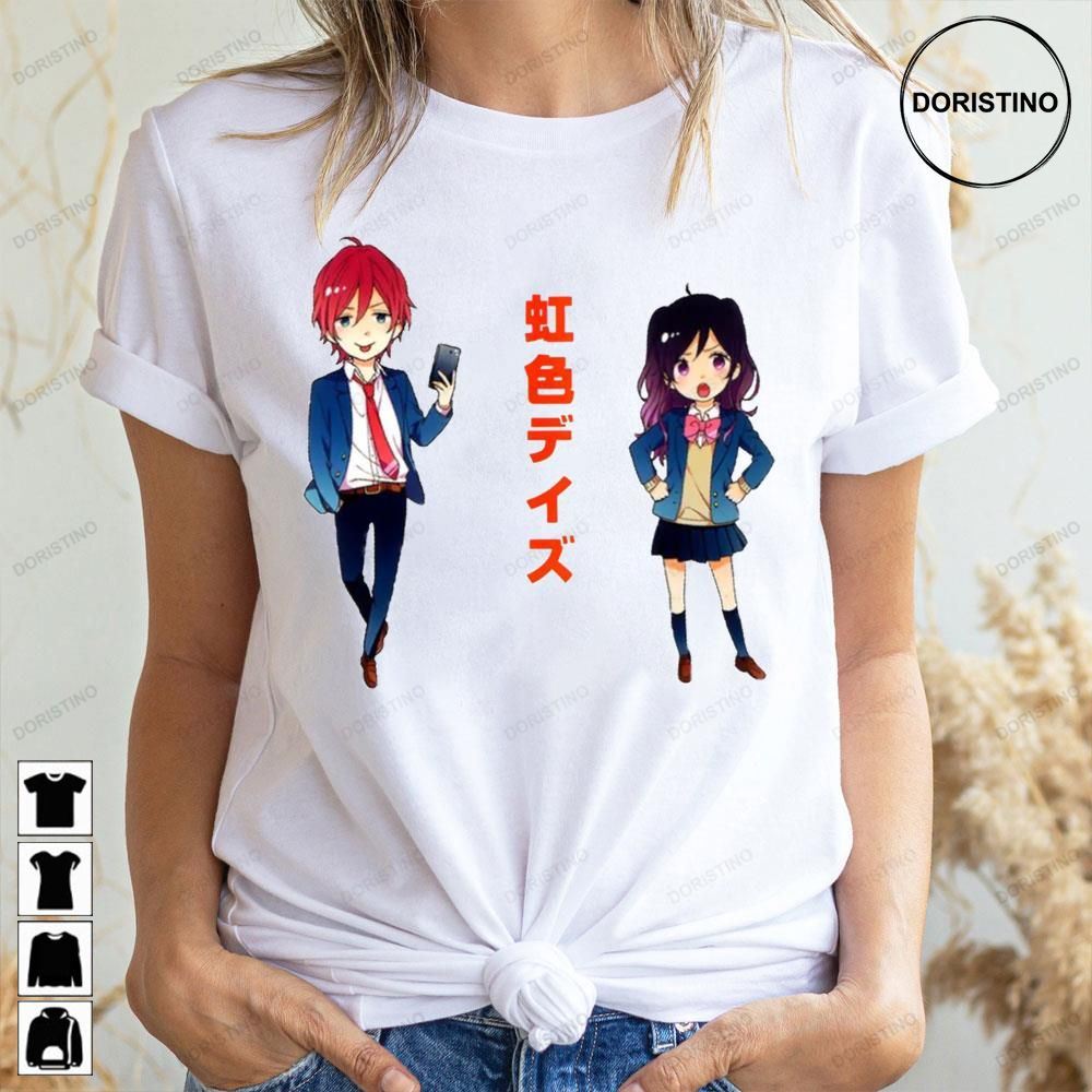 Nijiiro Days Matsunaga And Mari Awesome Shirts