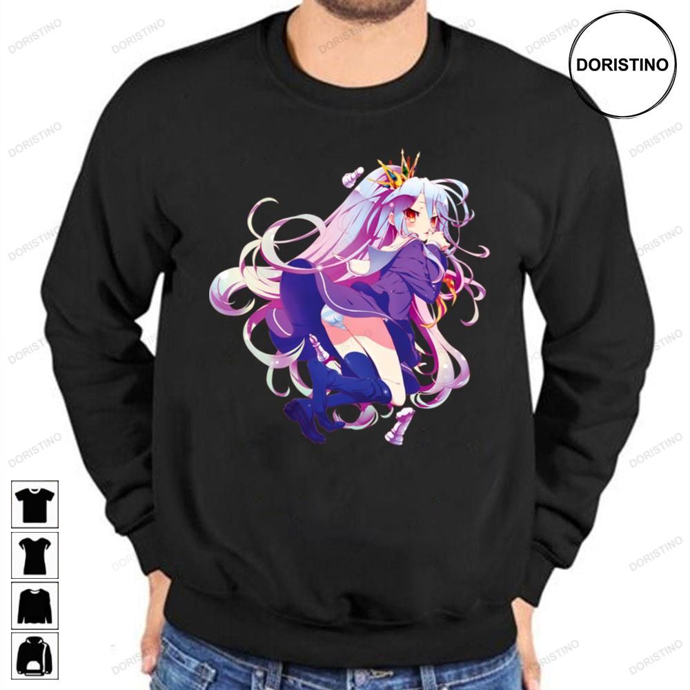 No Game No Life Shiro Cute Limited Edition T-shirts