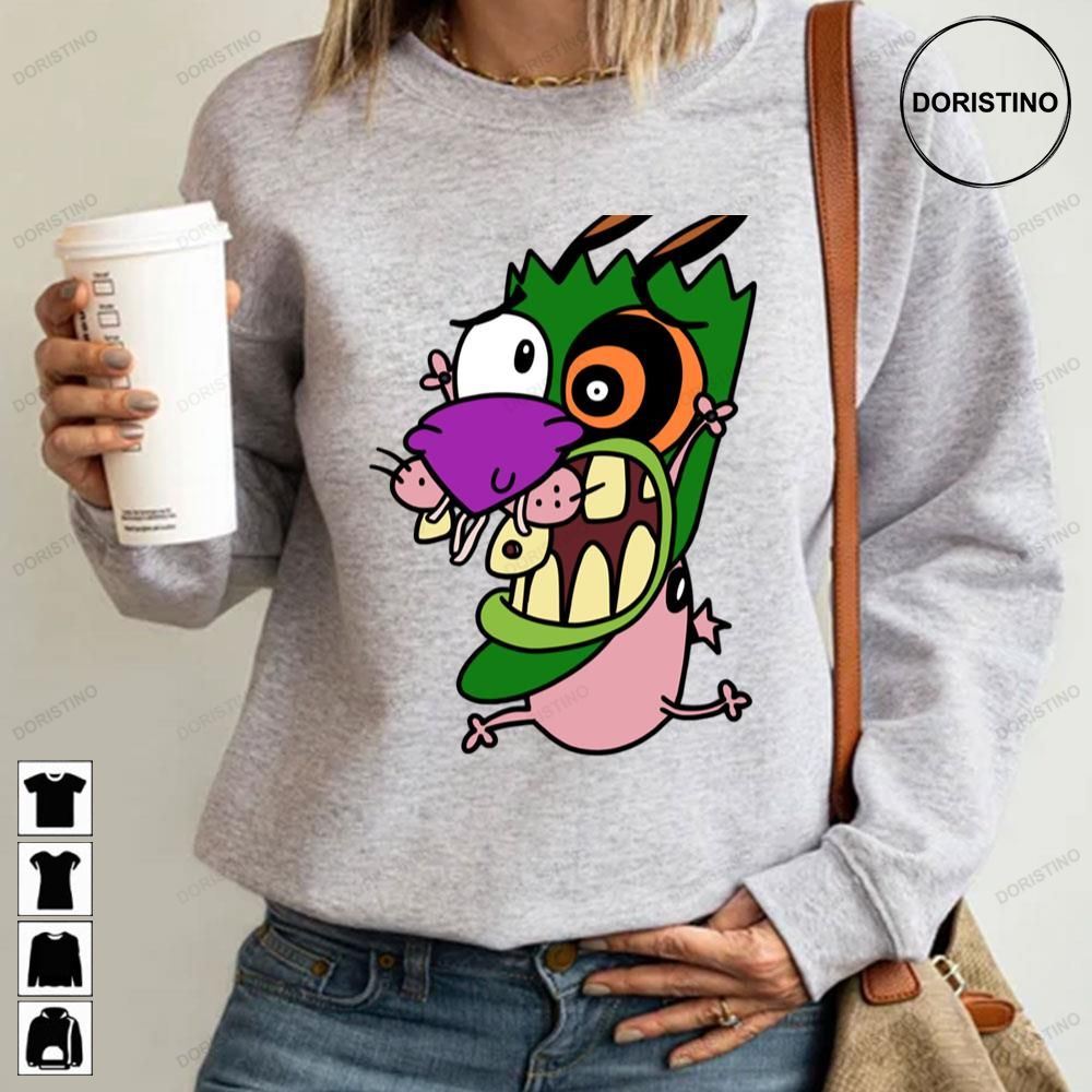 Nooo Courage The Cowardly Dog Limited Edition T-shirts
