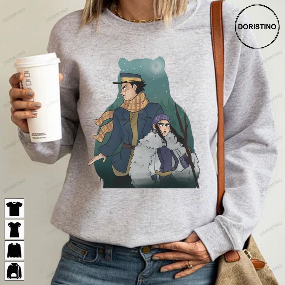 Cartoon Asirpa Sugimoto Golden Kamuy Trending Style