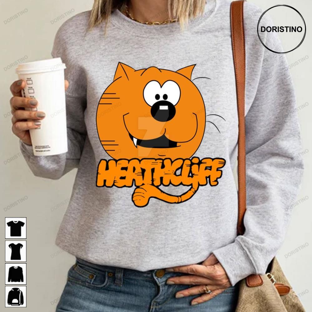 Cat Cartoon Heathcliff Limited Edition T-shirts