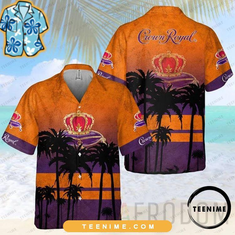 Summer Vibes Crown Royal All Over Print Teenime Limited Edition Hawaiian Shirt
