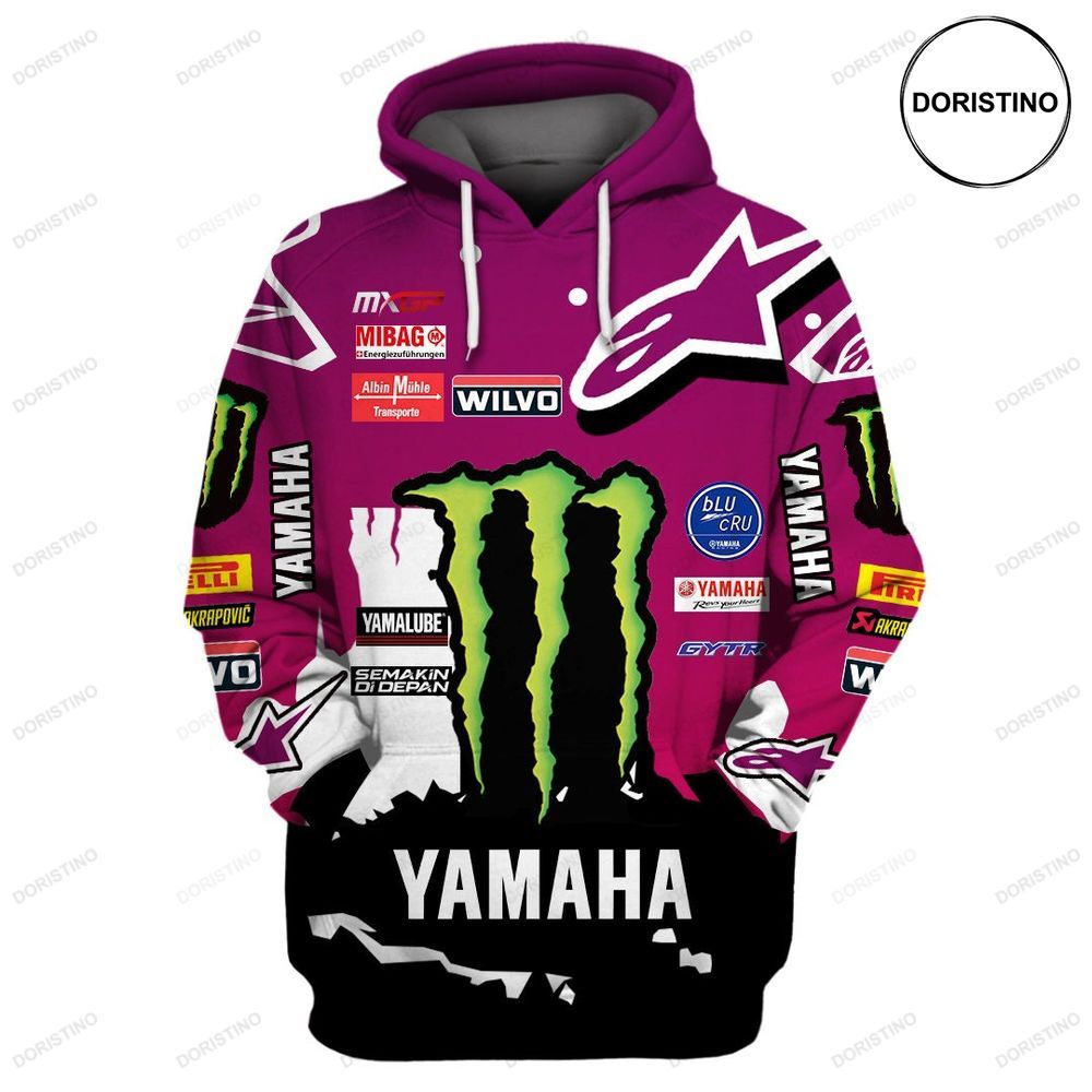 Personalized Yamaha Monster Energy Gift Limited Edition 3d Hoodie