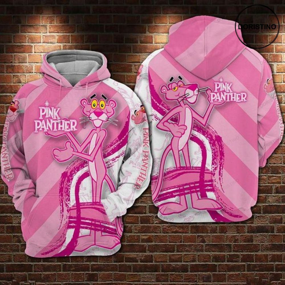 Pink Panther All Over Print Hoodie