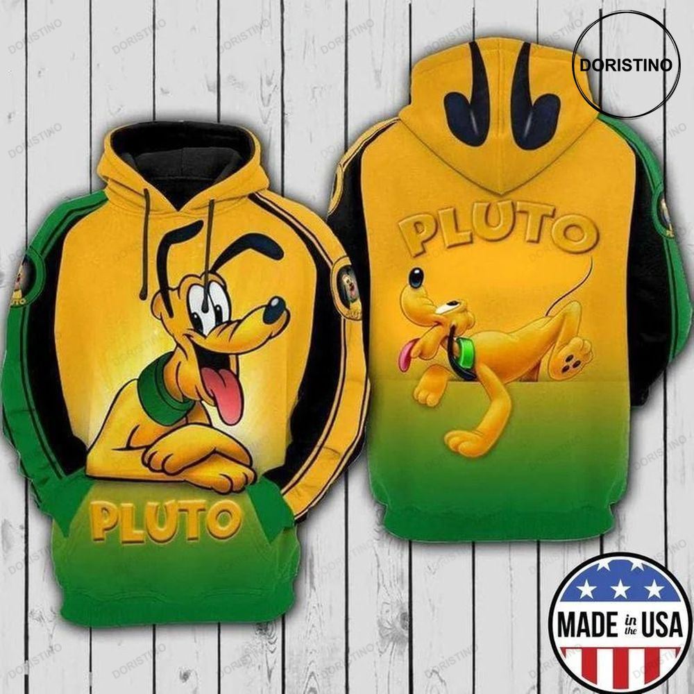 Pluto Dog Walt Full Ing V2 Limited Edition 3d Hoodie