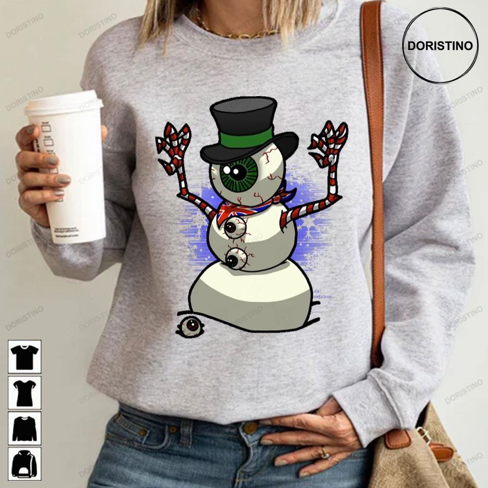 Eye Ball Snowman Christmas 2 Doristino Awesome Shirts