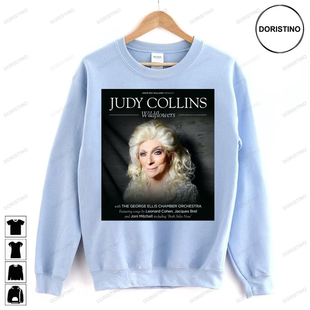 Judy Collins Wildflowera Limited Edition T-shirts