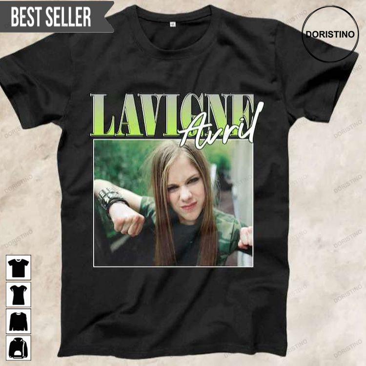 Avril Lavigne Canadian Singer Unisex Doristino Limited Edition T-shirts