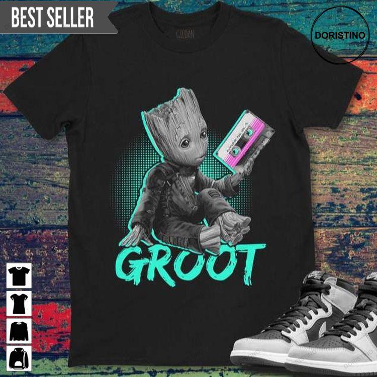 Baby Groot Love Music Doristino Trending Style