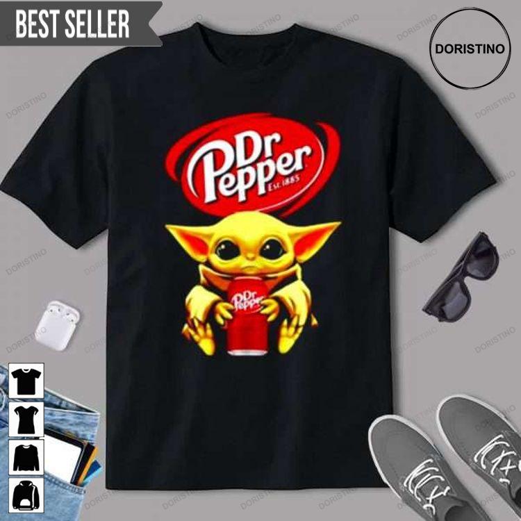 Baby Yoda Dr Pepper Unisex Doristino Limited Edition T-shirts