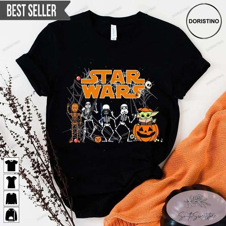 Baby Yoda Star Wars Characters Halloween Unisex Doristino Awesome Shirts