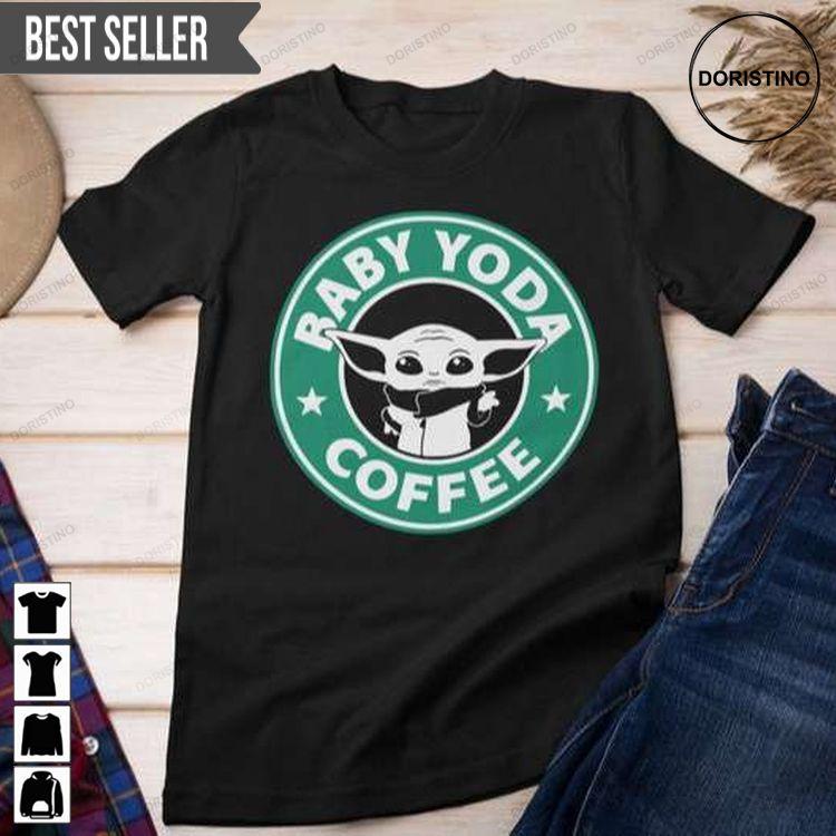 Baby Yoda Starbucks Doristino Awesome Shirts