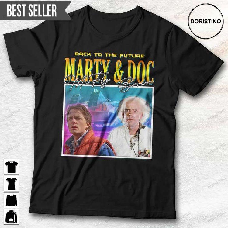 Back To The Future Marty Mcfly And Doc Brown Doristino Trending Style