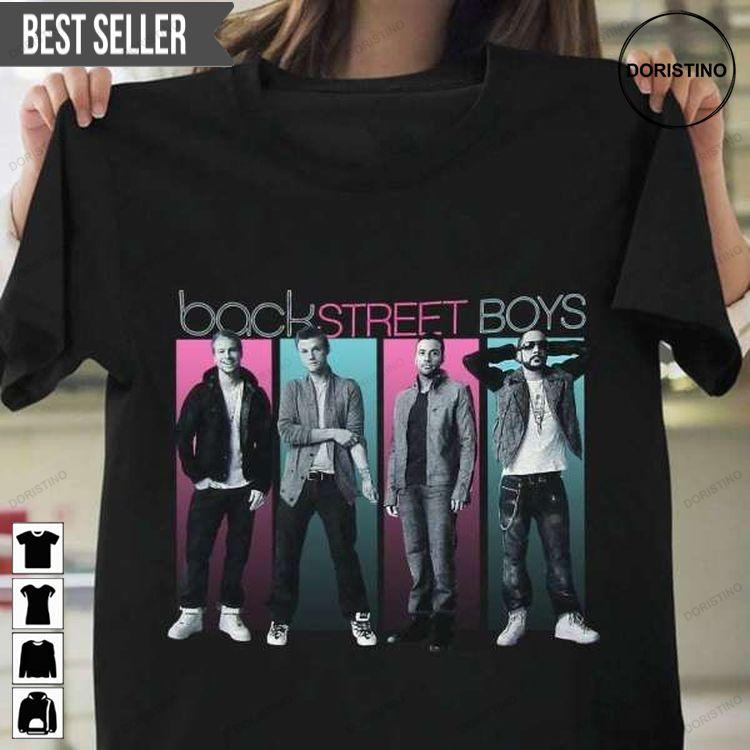 Backstreet Boys Line Up Names 2011 Music Doristino Limited Edition T-shirts