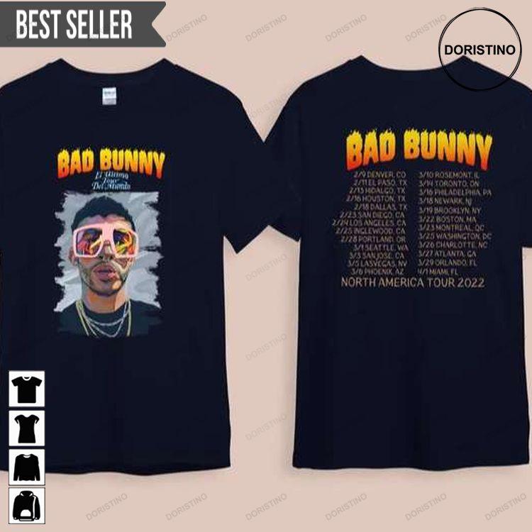 Bad Bunny El Ultimo Tour Del Mundo 2022 Doristino Trending Style