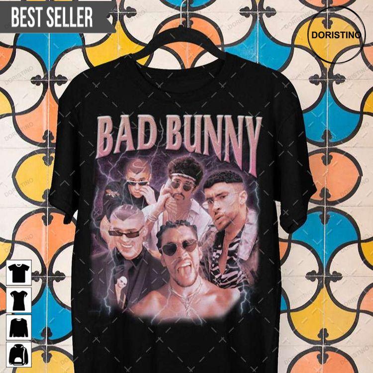 Bad Bunny Vintage Fan Doristino Trending Style