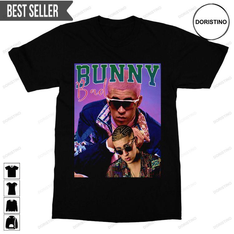 Bad Bunny Vintage Unisex Doristino Limited Edition T-shirts