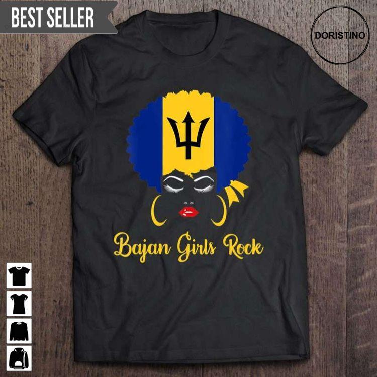 Bajan Girls Rock Barbados Unisex Doristino Awesome Shirts