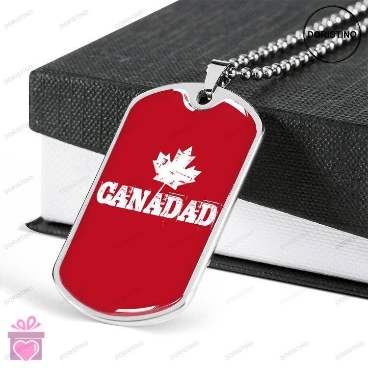Dad Dog Tag Custom Picture Fathers Day Gift Gift For Granddad Dog Tag Military Chain Necklace With R Doristino Awesome Necklace