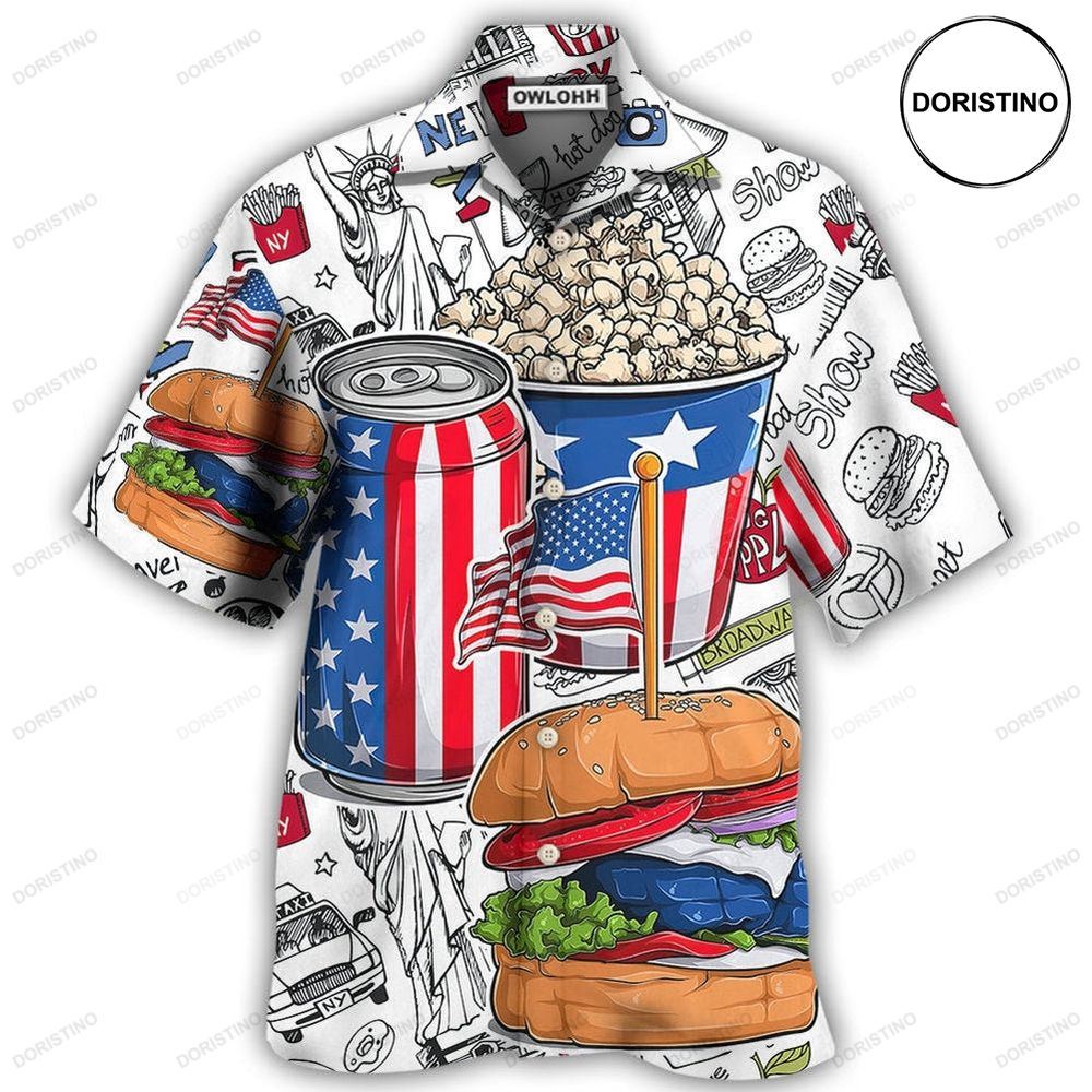 Food Independence Day Limited Edition Hawaiian Shirt